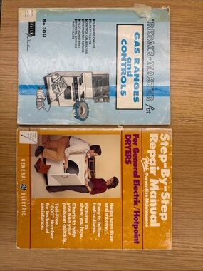 Repair-Master & General Electric Step-by-Step Repair Manuals 1985 pub.